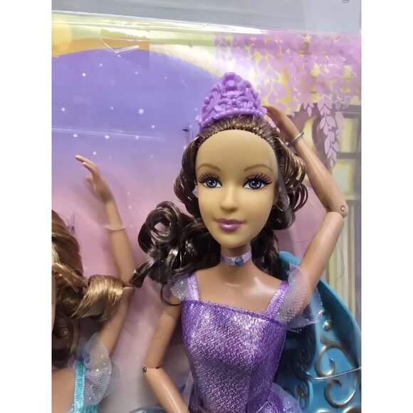 Barbie in the 12 Dancing Princesses Dolls Hadley & Isla New In Box 2006 Mattel - Picture 7 of 14